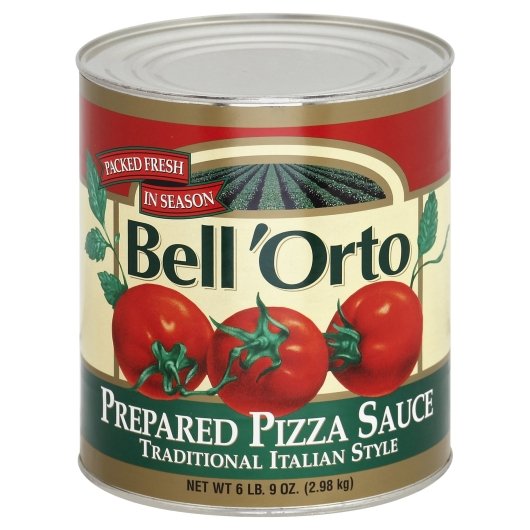 BELL 'ORTO SAUCE PIZZA FULLY PREPARED, 6 - 105 OZ