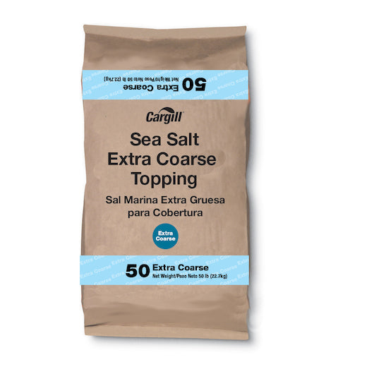 Cargill Sea Salt Extra Coarse Topping 50 lb