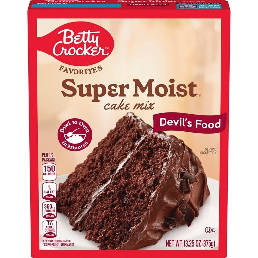 Betty Crocker Favorites Super Moist Devil's Food Cake Mix