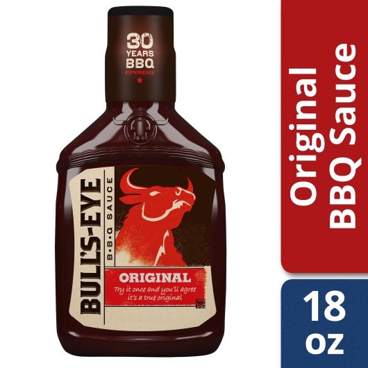 BULL'S EYE SAUCE BULL'S EYE ORIGINAL BARBECUE, 12 - 1.125 LB