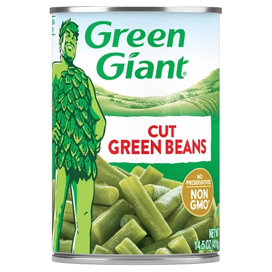GREEN GIANT REGULAR CUT GREEN BEANS, 24 - 14.5 OZ