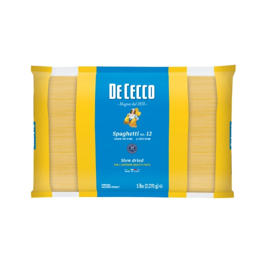 DE CECCO NO. 12 SPAGHETTI, 4 - 5 LB