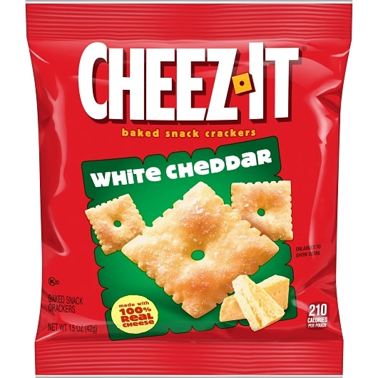 Kellogg's Cheez It Crackers White Cheddar 1.5oz 60ct