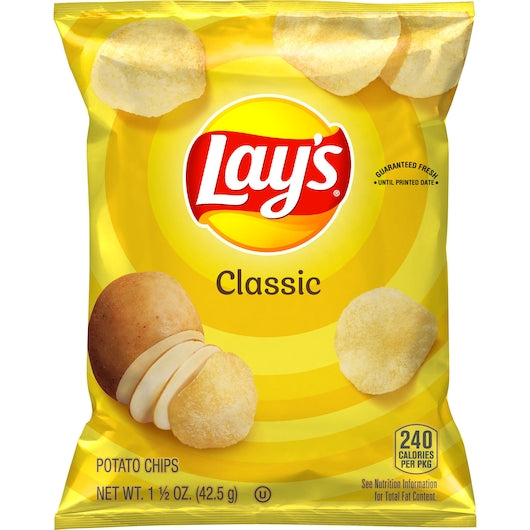 Lay's Potato Chips Classic 1.5 Oz