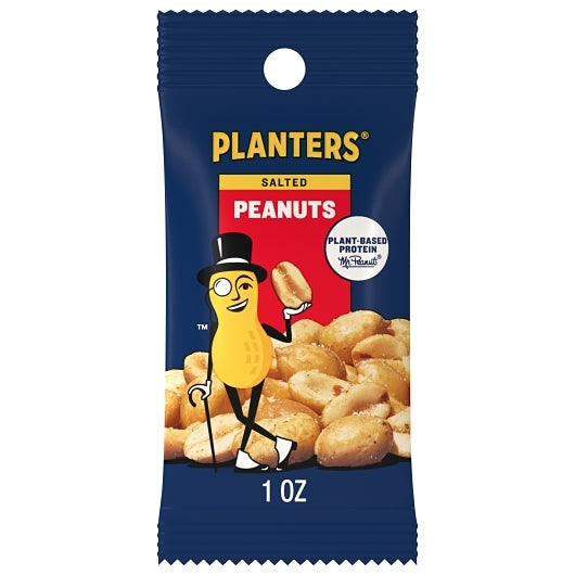 PLANTERS UNPRICED SALTED PEANUT, 12 - 24 - 1 OZ