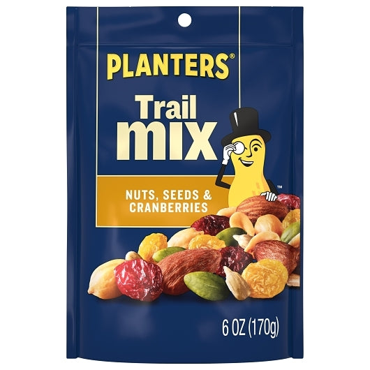 PLANTERS NUT SEEDS CRANBERRY TRAIL MIX, 12 - 6 OZ