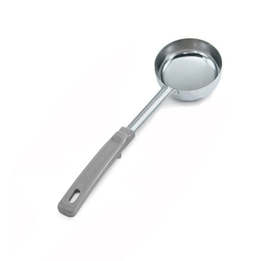 VOLLRATH 4 OUNCE SOLID STAINLESS STEEL SPOODLE WITH GRAY HANDLE, 1 - 1 EA