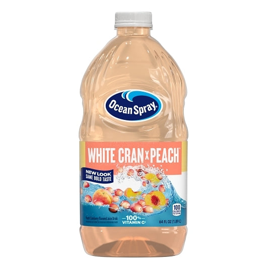 28131 8/64z WHITE CRANBERRY PEACH (65CS/PL)