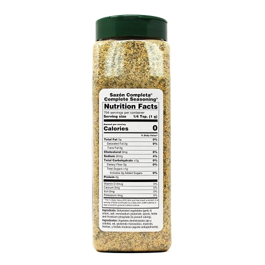 BADIA COMPLETE SEASONING, 6 - 1.75 LB