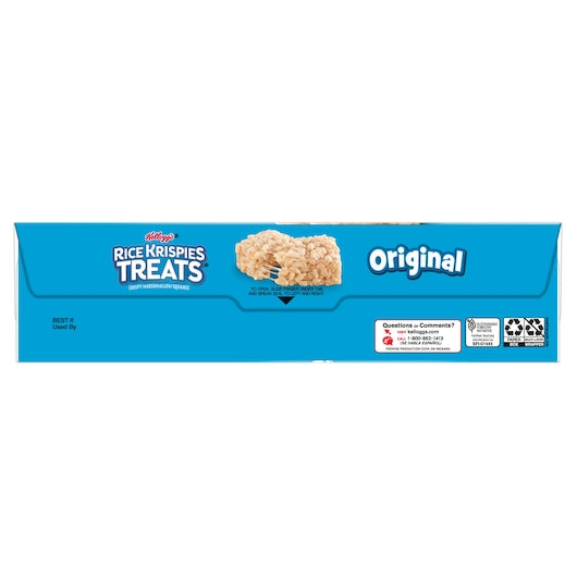 Kellogg's Rice Krispies Treats Squares Original 6.2oz 12ct