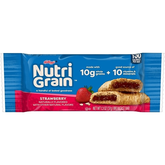 Kellogg's Nutri-Grain Cereal Bars Strawberry 20.8oz 48ct
