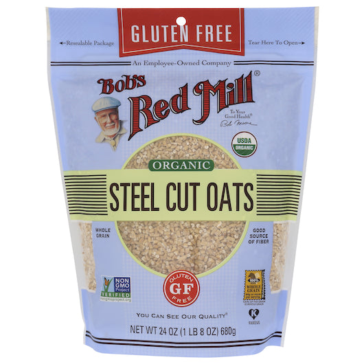 Bob's Red Mill Gluten Free Organic Steel Cut Oats