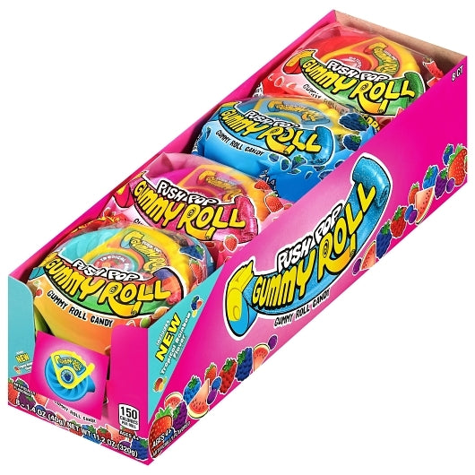 Push Pop Gummy Roll Count Goods 24/8 CT