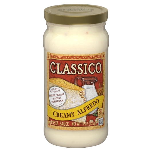 CLASSICO CLASSICO ALFREDO SAUCE, 12 - 15 OZ