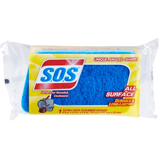 S.O.S SPONGE ALL SURFACE SCRUBBING, 12 - 1 CNT