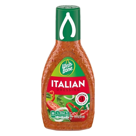 Wish-Bone Italian Salad Dressing, 12 - 8 FL OZ Bottles