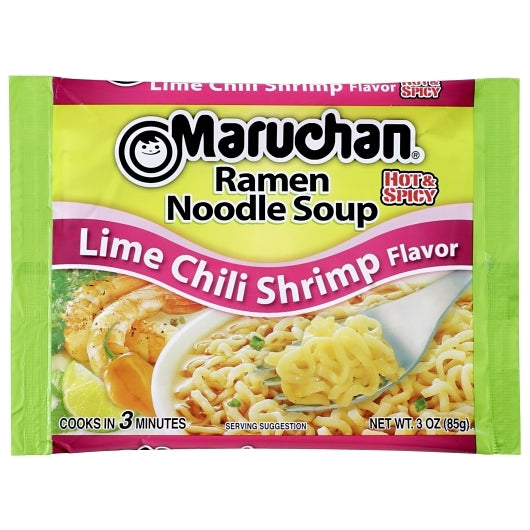 Maruchan Ramen Lime Chili Shrimp Noodles