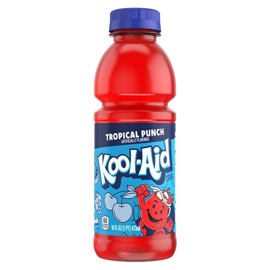 KOOL-AID READY TO DRINK TROPICAL PUNCH BEVERAGE, 12 - 16 FO