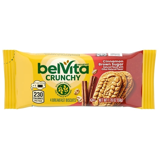 1.76Z BELVITA CINNAMON BROWN SUGAR BISCUITS 8X8