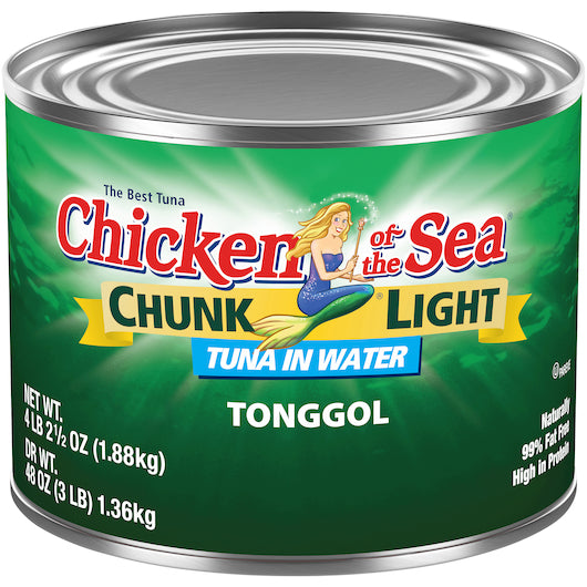 Chicken of the Sea Tonggol Light Tuna in Water 6/66.5 ounce