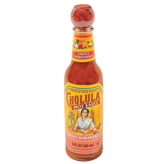 CHOLULA SWEET HABANERO HOT SAUCE BOTTLE, 12 -5 FO