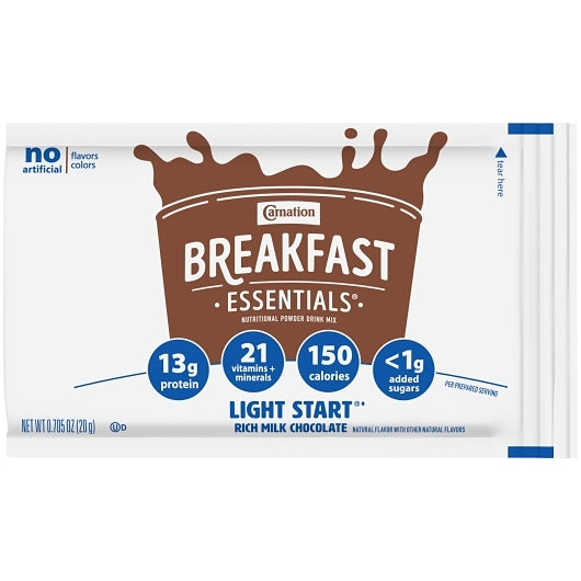 CARNATION DRINK POWDER NO SUGAR ADDED CHOCOLATE, 8 - 5.64 OZ