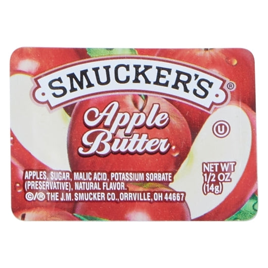 Smucker's 1/2 Ounce Apple Butter Plastic