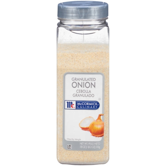 McCormick Culinary Granulated Onion, 18 oz (Case of 6)