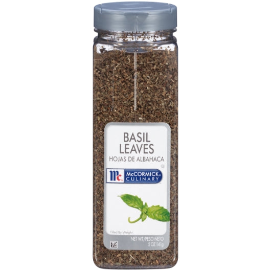 McCormick Culinary Basil Leaves, 5 oz (Case of 6)