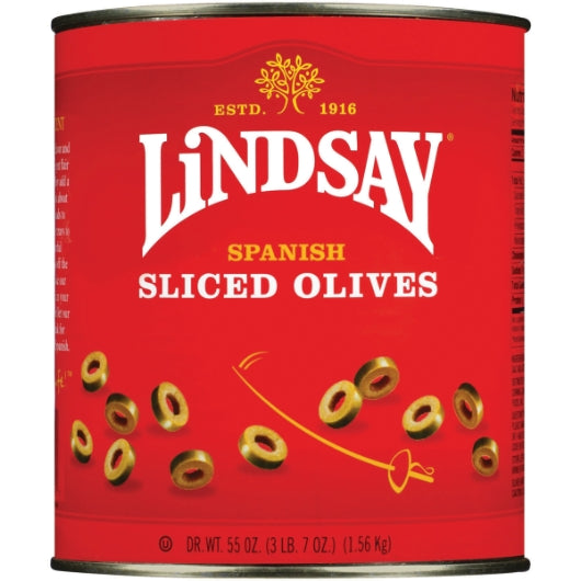 Lindsay Sliced Green w/o Pimento 55oz