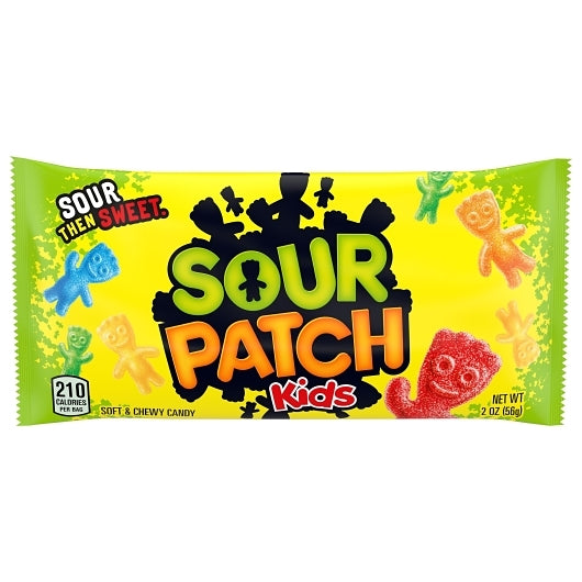 SOUR PATCH KIDS ASSORTED FAT FREE SOFT CANDY 2 OZ 12 x 24