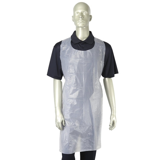 28? X 46? LIGHTWEIGHT POLY APRON BOXED PKD /100