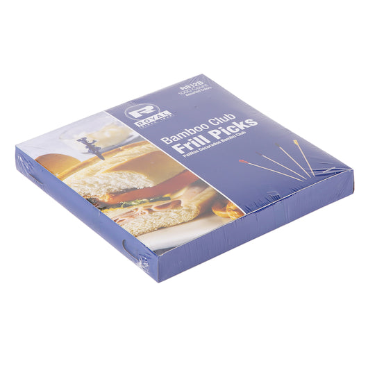 Bamboo Club Frill Picks With 10 Packs of 1000Picks In Each Case.