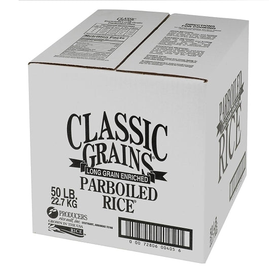 Classic Grains parboil milled rice
