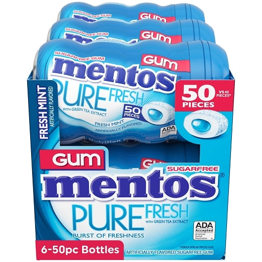 Mentos Pure Fresh Sugar-Free Chewin