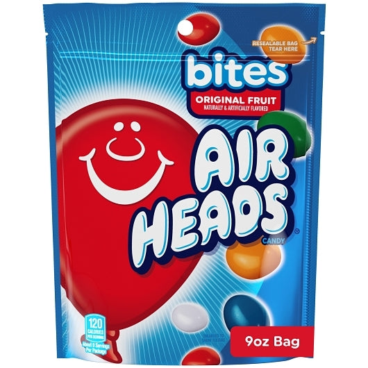 12ct AIRHEADS BITES 9oz DOY BAG FRUIT