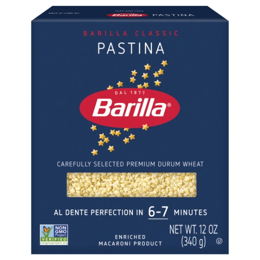 Pastina Barilla 12oz 16 Pack USA
