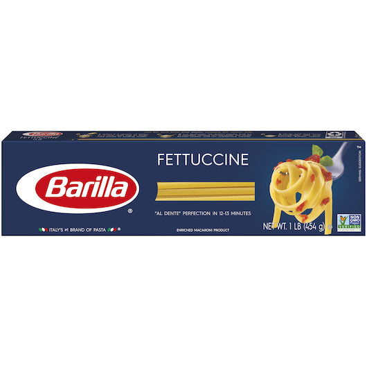 Fettuccine Barilla 16oz 20 Pack USA