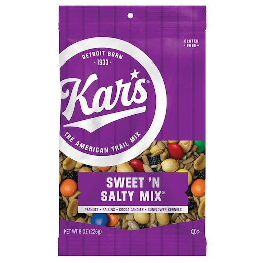 KAR'S NUTS SWEET & SALTY, 6 - 8 OZ