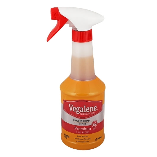 Vegalene Premium Food Release Pan Spray Liquid 6/16 fl oz. bottles w/sprayer