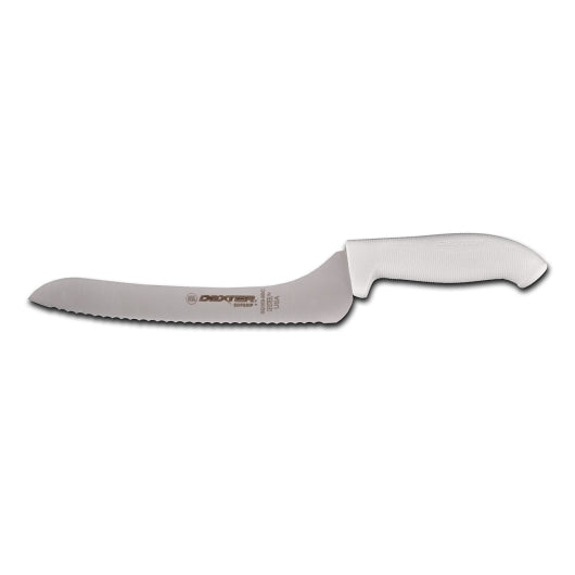 DEXTER SOFTGRIP 9 INCH OFFSET SCALLOPED SANDWICH KNIFE, 1 - 1 EA