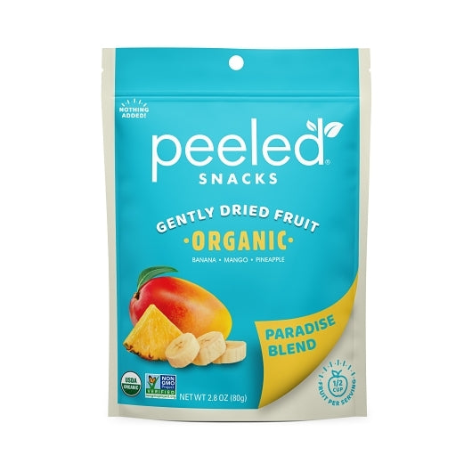 PEELED SNACKS ORGANIC DRIED PARADISE BLEND, 12 - 2.8 OZ