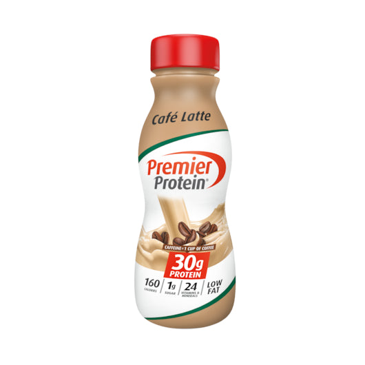 PREMIER PROTEIN CAFE LATTE PROTEIN SHAKE, 12 - 11.5 FO