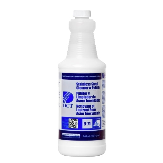 DCT Stainless Steel Cleaner & Polish RTU 4/32oz