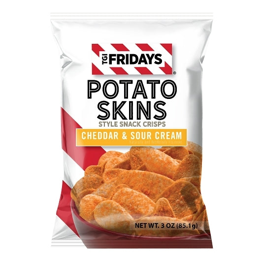TGIF 3.0 OZ CHEDDAR & SOUR CREAM POTATO SKINSCASE