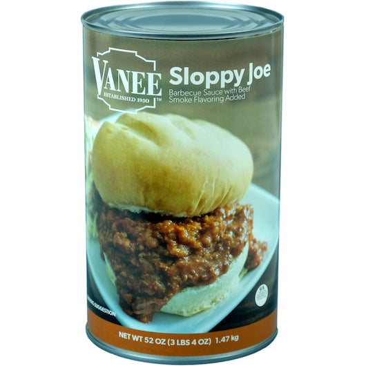Sloppy Joe Barbecue Sauce With Beef, Smoke Flavoring Added