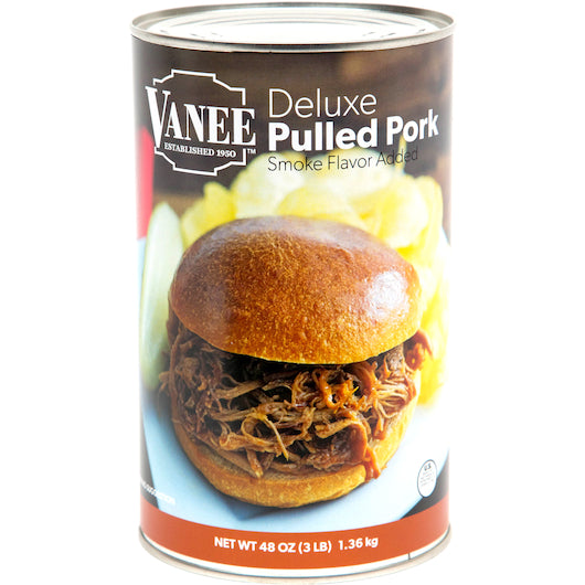 Deluxe Pulled Pork In Pork Broth, Smoke Flavor Added
