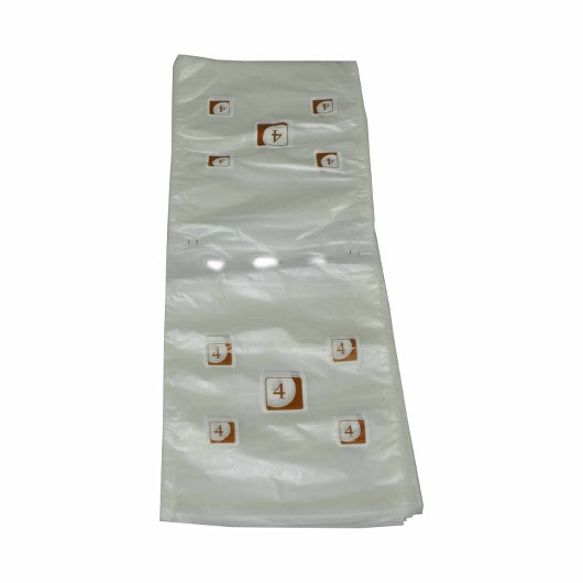 PAK-SHER 6.3 INCH X 7 INCH #4 PORTION FOOD STORAGE BAG, 1 - 2000 EA