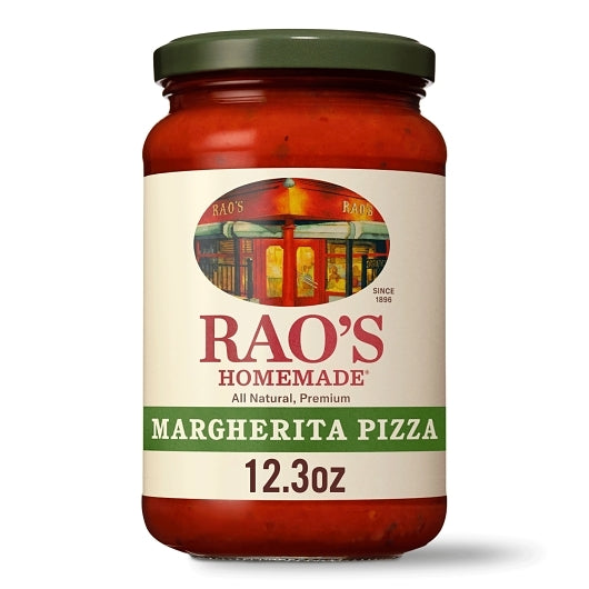 RAO'S SPECIALTY MARGHERITA PIZZA SAUCE, 6 - 12.3 OZ