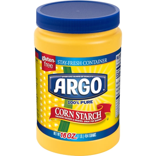 Argo Corn Starch, 100% Pure, 16 oz.